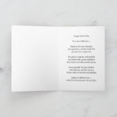 Father’s Day Card for Dad – Whiskey Lover Design Karte (Innenseite)