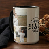 Father’s Day Certified Dad Mug Dad Photo Collage Tasse