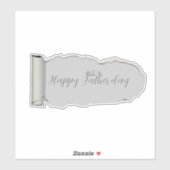 Father’s Day Gift for Dad  Aufkleber (Blatt)