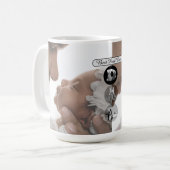 Father’s Day Gift for Dad \ Best Dad Ever Kaffeetasse (Vorderseite Links)