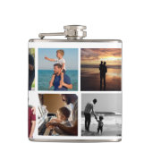 Father’s Day Gift for Dad | Custom Photo Flachmann (Vorderseite)