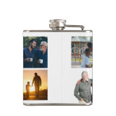 Father’s Day Gift for Dad | Custom Photo Flachmann (Rückseite)