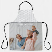 Father’s Day Gift for Dad | Custom Photo Schürze (Vorderseite)