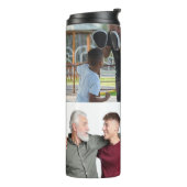 Father’s Day Gift for Dad | Custom Photo Thermosbecher (Nach links gedreht)
