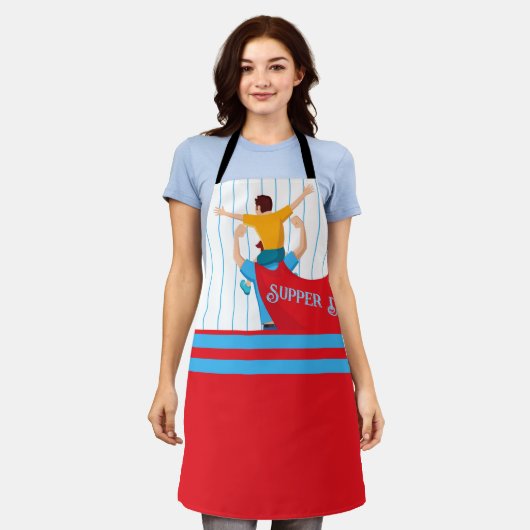 Father’s Day Gift for Supper Dad Schürze (Getragen)