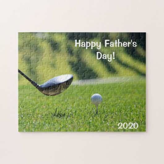 Father’s Day Golf Custom Puzzle (Horizontal)