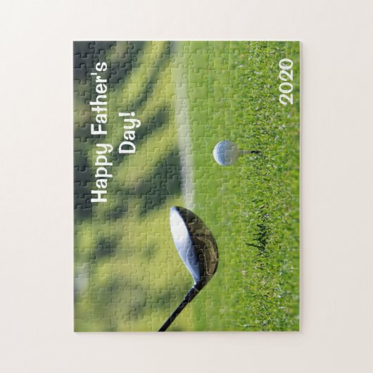 Father’s Day Golf Custom Puzzle (Vertikal)