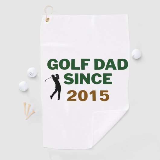 Father’s Day Golf Dad Since Year Design Golfhandtuch (Insitu)