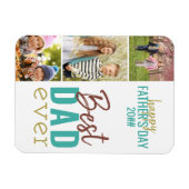 Father’s Day Keepsake 3 Foto Magnet (Horizontal)