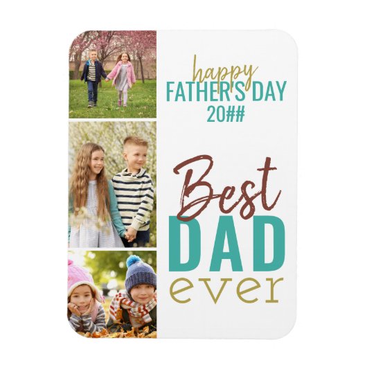 Father’s Day Keepsake 3 Foto Magnet (Vertikal)