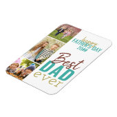Father’s Day Keepsake 3 Foto Magnet (Linke Seite)