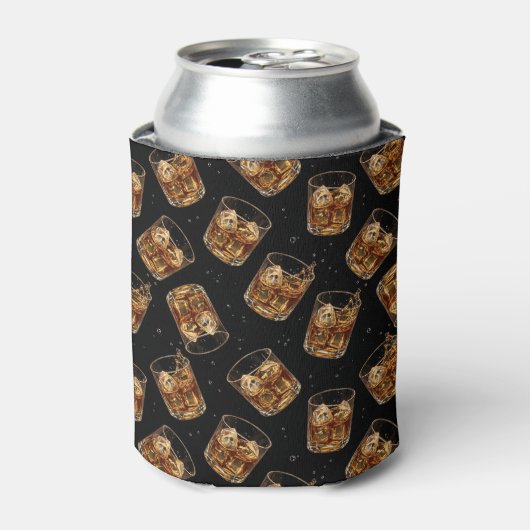 Father’s Day Whiskey Lover Can Cooler for Dad Dosenkühler (Kanne Vorderseite)
