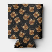 Father’s Day Whiskey Lover Can Cooler for Dad Dosenkühler (Vorderseite)