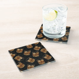 Father’s Day Whiskey Lover Coasters for Dad Glasuntersetzer