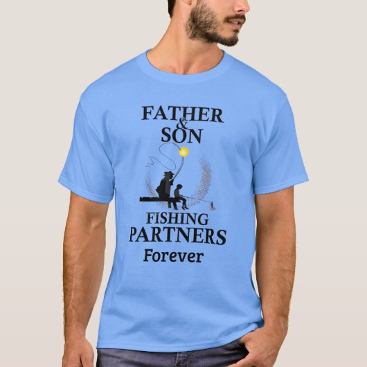 Father Son Fishing Partners T - Shirt (Vorderseite)