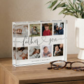 Father Son Heart Script | Foto Grid Collage