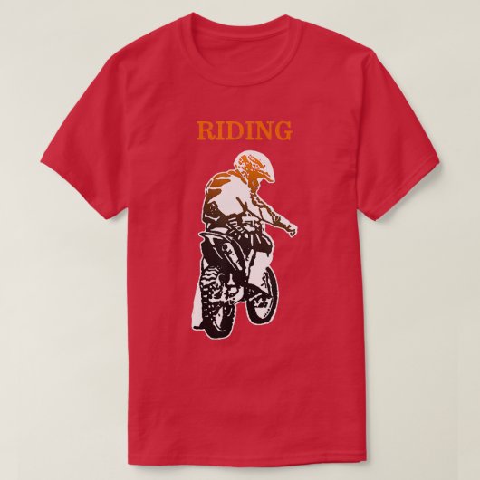 Father Son Matching Riding Buddies Dirt Bike Dad M T-Shirt (Design vorne)