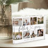 Father Sons Heart Script | Foto Grid Collage