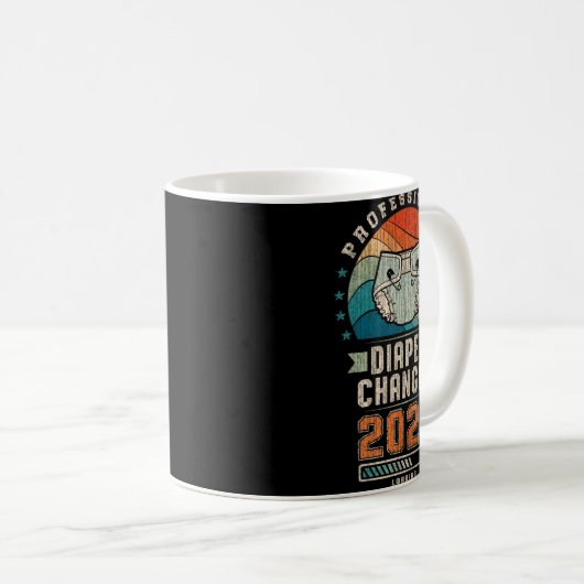 Father To Be Future Daddy, Expecting Dad 2026 Diap Kaffeetasse (VorderseiteRechts)