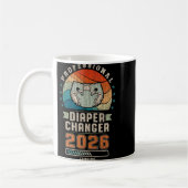 Father To Be Future Daddy, Expecting Dad 2026 Diap Kaffeetasse (Links)