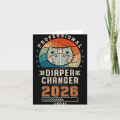 Father To Be Future Daddy, Expecting Dad 2026 Diap Karte (Vorderseite)