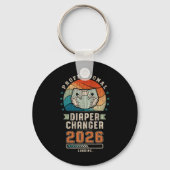 Father To Be Future Daddy, Expecting Dad 2026 Diap Schlüsselanhänger (Vorderseite)