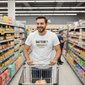 Father-To-Be Pregnancy Announcement Gift T-Shirt