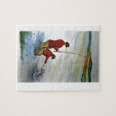 Father und sein Fishing Trip Puzzle (Horizontal)