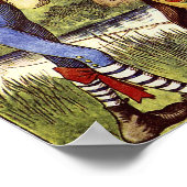 Father William Eel Leinwand Art Poster (Ecke)