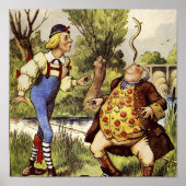 Father William Eel Leinwand Art Poster (Vorne)