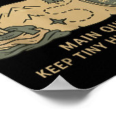 Fatherhood The Original Side Quest Dad Mode  Poster (Ecke)