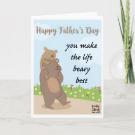 Father's Day - Beary Best Karte