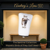 Father's Day "Best Dad" Hawk  Golf Headcover