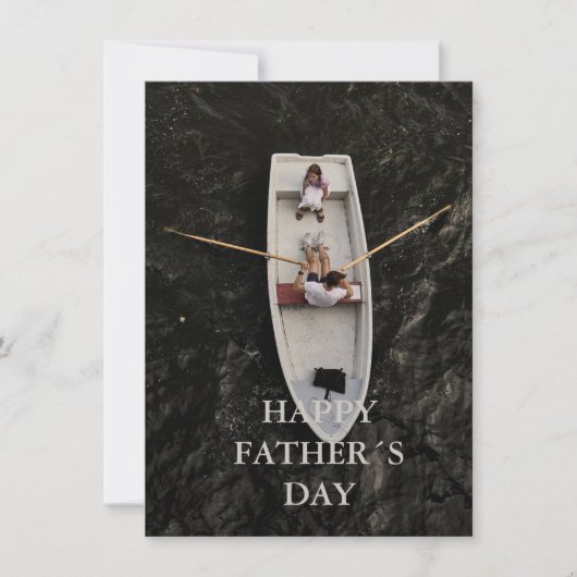 Fathers day card  einladung (Vorderseite)