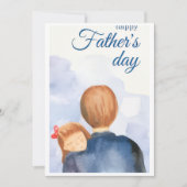 Father's Day Card Feiertagskarte (Vorderseite)