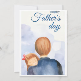 Father's Day Card Feiertagskarte