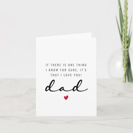 Father's Day card for Dad! Karte (Vorderseite)