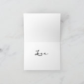 Father's Day card for First Father's Day Karte (Innenseite)