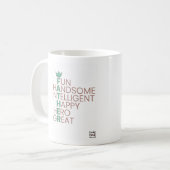 Father's Day - Crossword theme Kaffeetasse (Vorderseite Links)