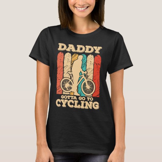 Father's Day Cycling and Biking Dad 1 T-Shirt (Vorderseite)