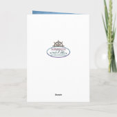 Father's Day, DAD, Ship's Wheel, Helm Karte (Rückseite)