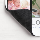 Father's Day Daddy 3 Photo Mousepad (Ecke)