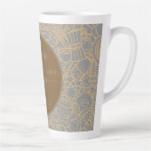 Fathers Day, Daddy and Coffee,Best Daddy Ever Latt Milchtasse (Rechts)