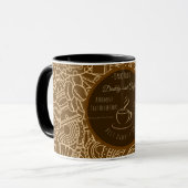 Fathers Day, Daddy and Coffee,Best Daddy Ever Mug Tasse (Vorderseite Links)