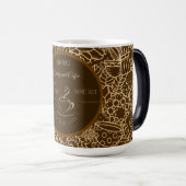 Fathers Day, Daddy and Coffee,Best Daddy Ever Verwandlungstasse (VorderseiteRechts)