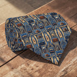 Father's Day Dapper Dad Pattern Necktie Tie Krawatte<br><div class="desc">Father's Day Dapper Dad Pattern Necktie: Celebrate Dad with this stylish and unique necktie,  featuring a vibrant pattern perfect for making a statement. Ideal for Father's Day or any special occasion,  this necktie is sure to be a hit.</div>