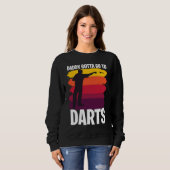 Father's Day  Dart Playing Dad 1 Sweatshirt (Vorne ganz)