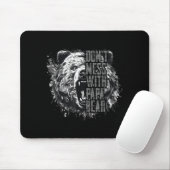 Father's Day Don't Mess With Papa Bear  Mousepad (Mit Mouse)