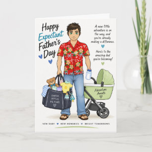 Father's Day Expectant Father Karte