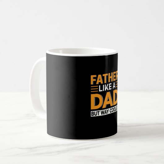 Father's Day Father Like A Dad Kaffeetasse (Vorderseite Links)